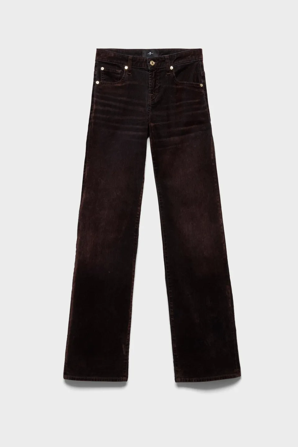 7-for-all-mankind-low-straight-jeans-flock-denim-in-brown image 1