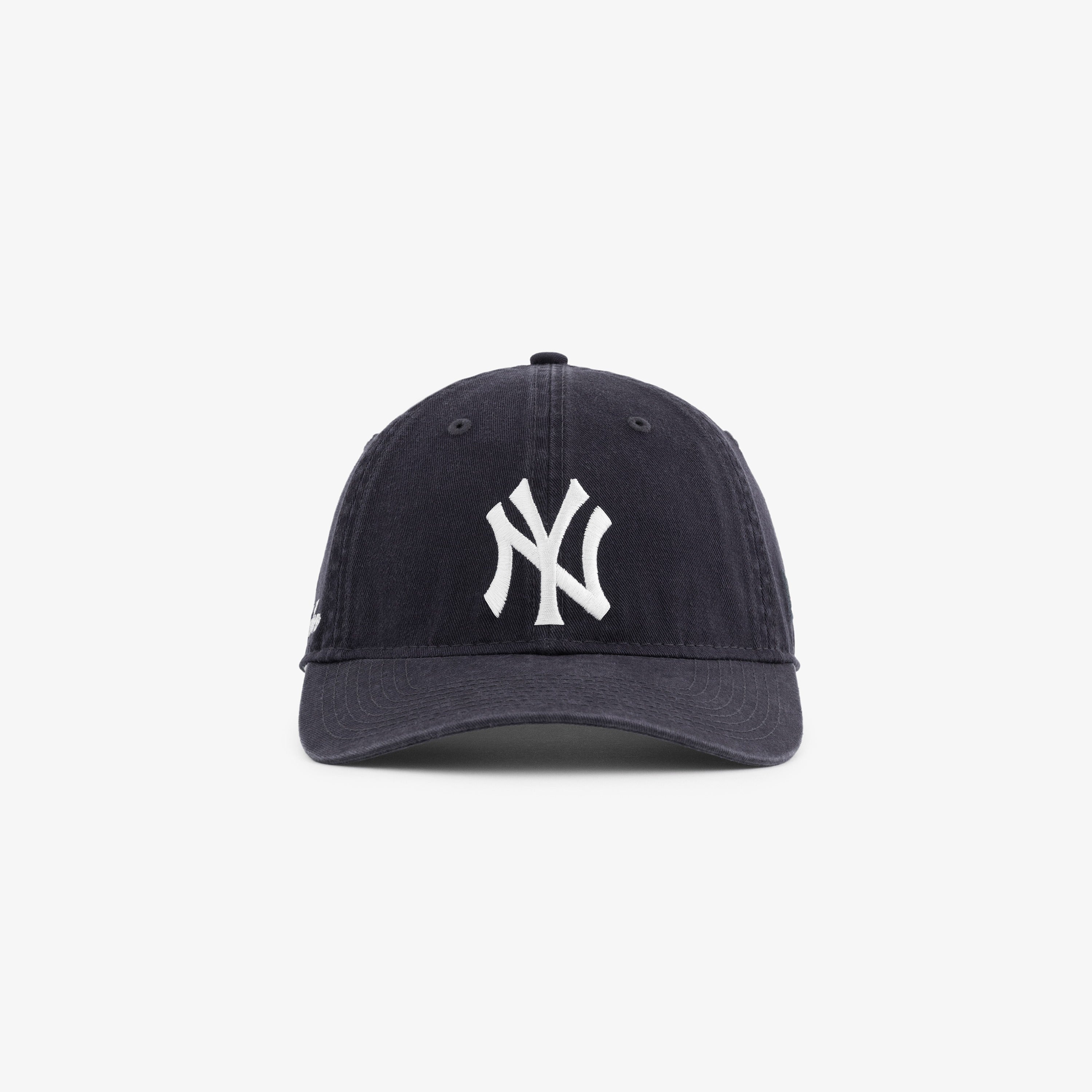 aim-leon-dore-x-new-era-yankees-ballpark-hat-navy-strapback-cap image 1