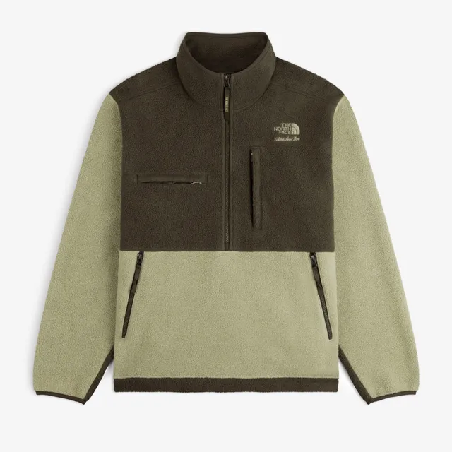 ald-the-north-face-95-denali-half-zip-fleece-pullover-gr-n image 1