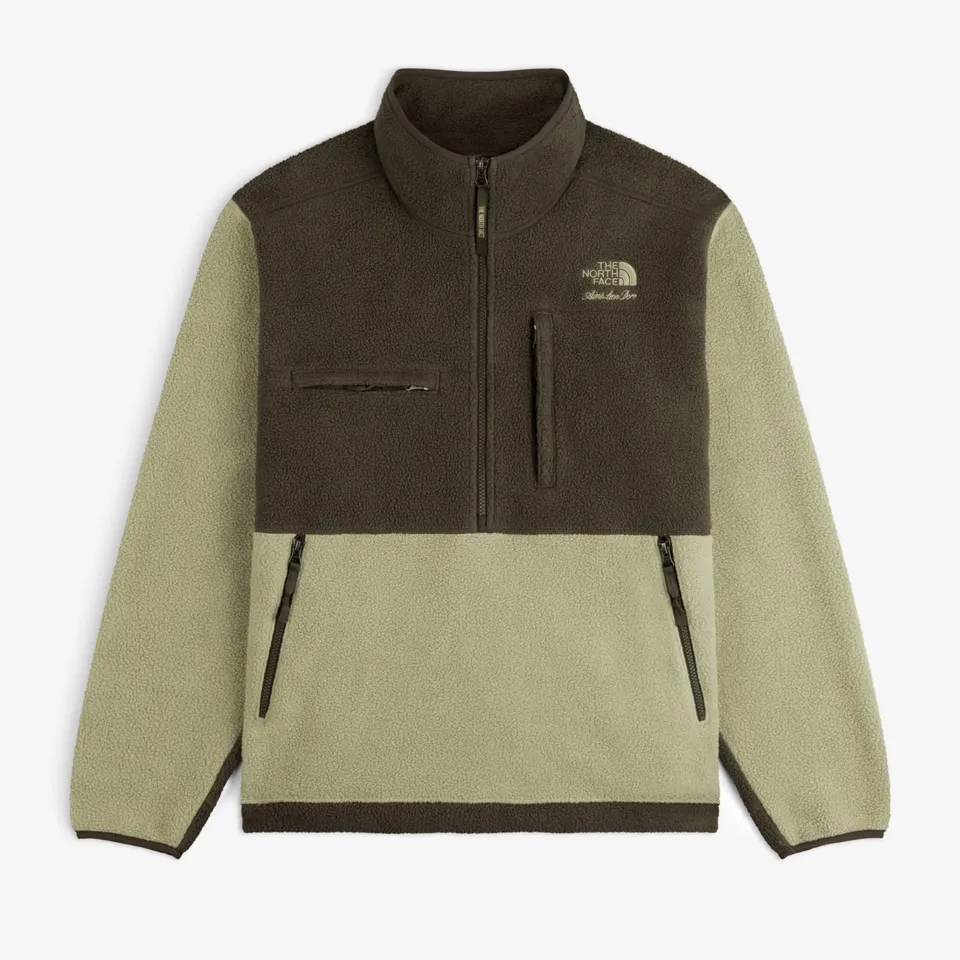ald-the-north-face-95-denali-half-zip-fleece-pullover-gr-n image 1