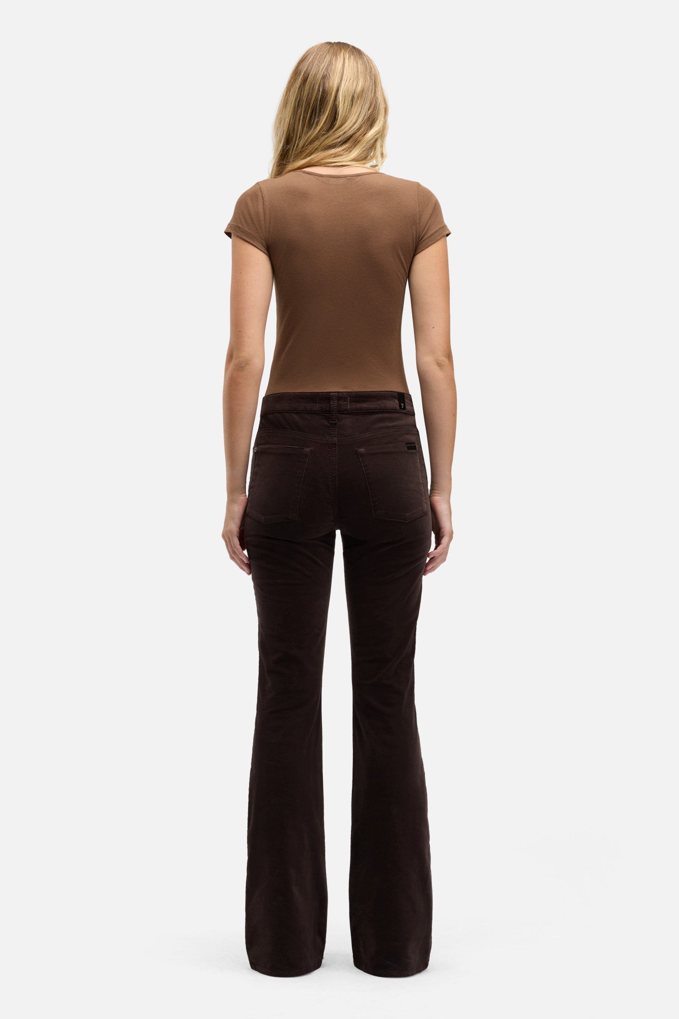 7-for-all-mankind-leggy-bootcut-samt-hose-velvet-chocolate image 5