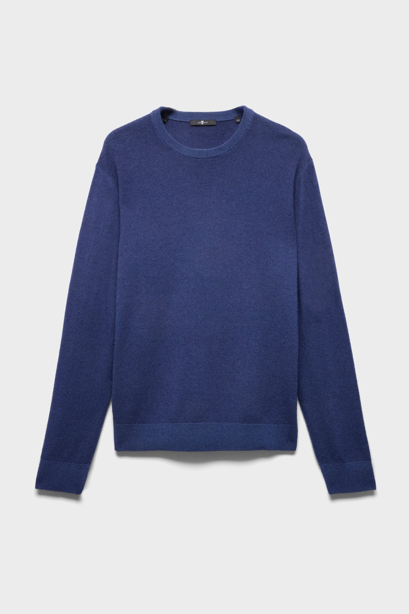 7-for-all-mankind-crewneck-sweater-wool-lapis-herren image 1