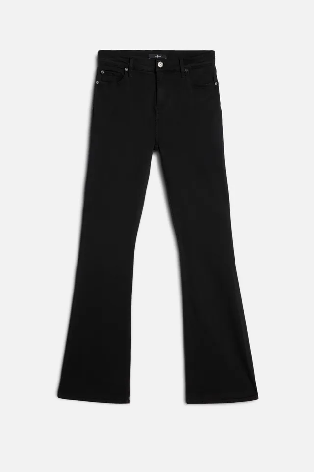 7-for-all-mankind-slim-illusion-high-waist-ali-flare-jeans-schwarz image 1