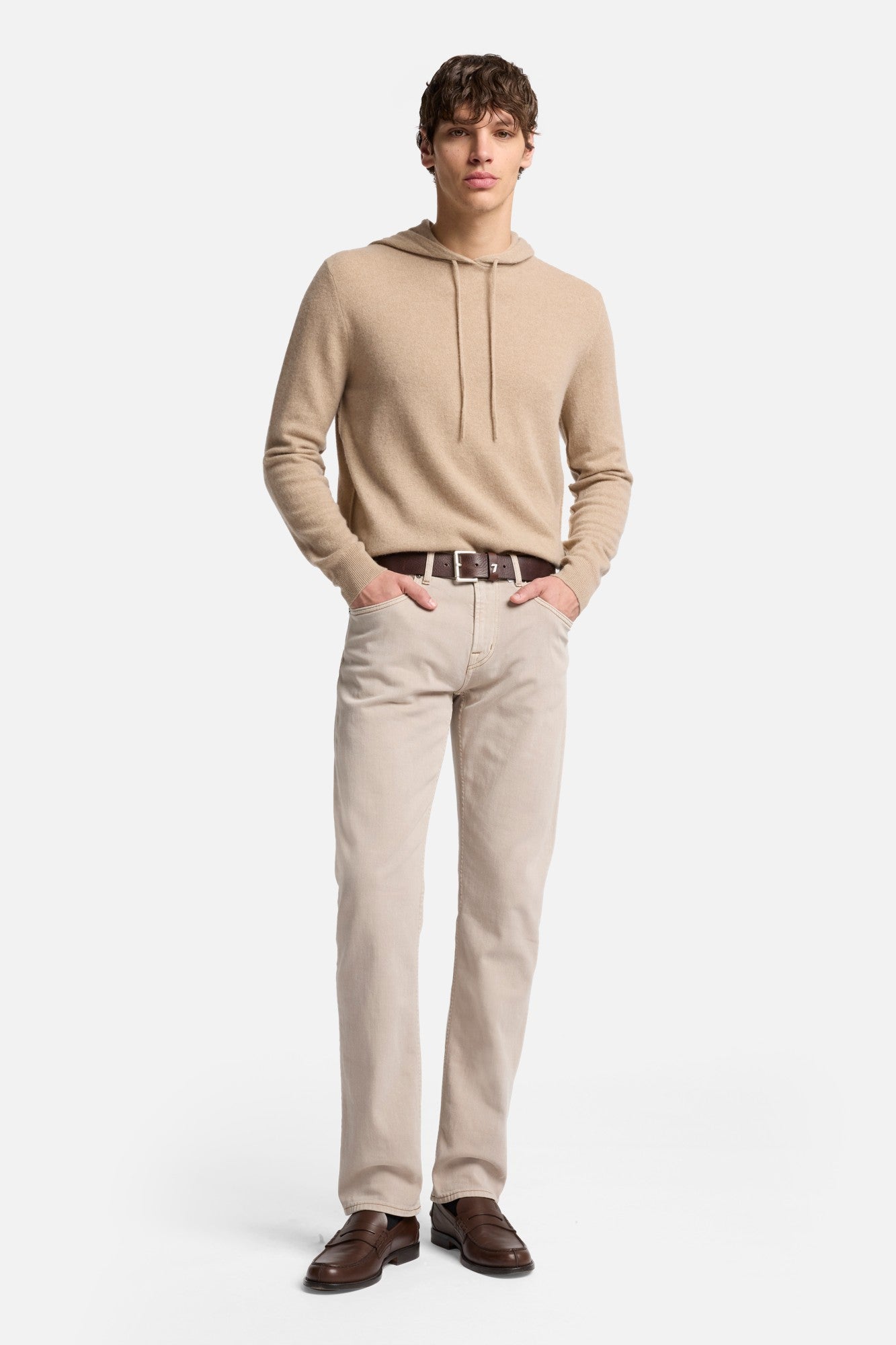 7-for-all-mankind-left-hand-the-straight-jeans-herren-almond image 2