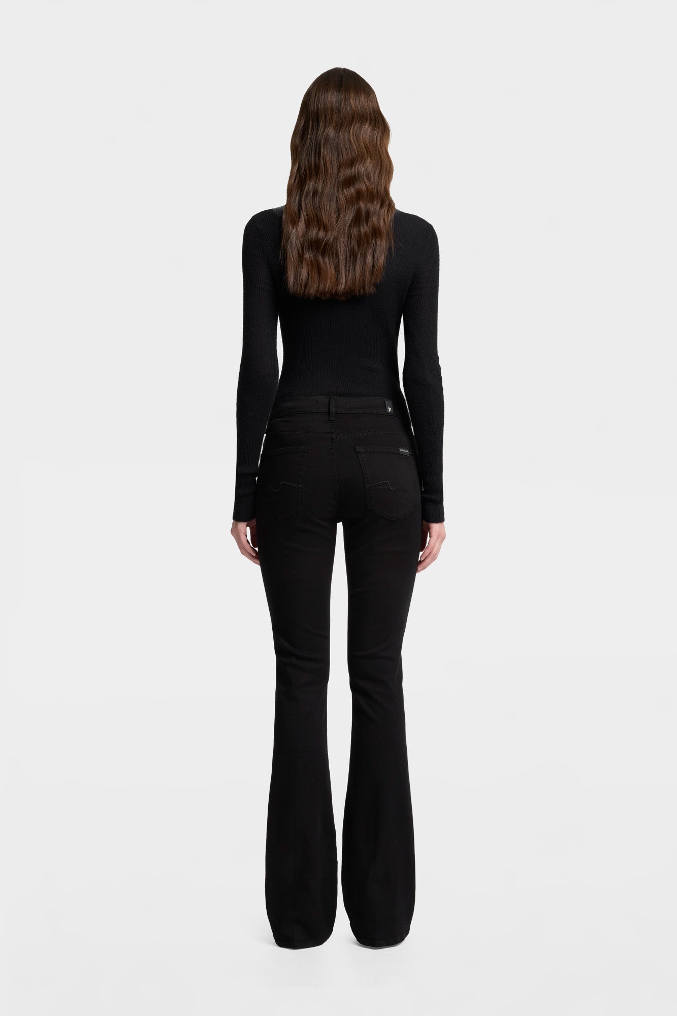 7-for-all-mankind-petite-bootcut-jeans-damen-in-b-air-rinsed-black image 5