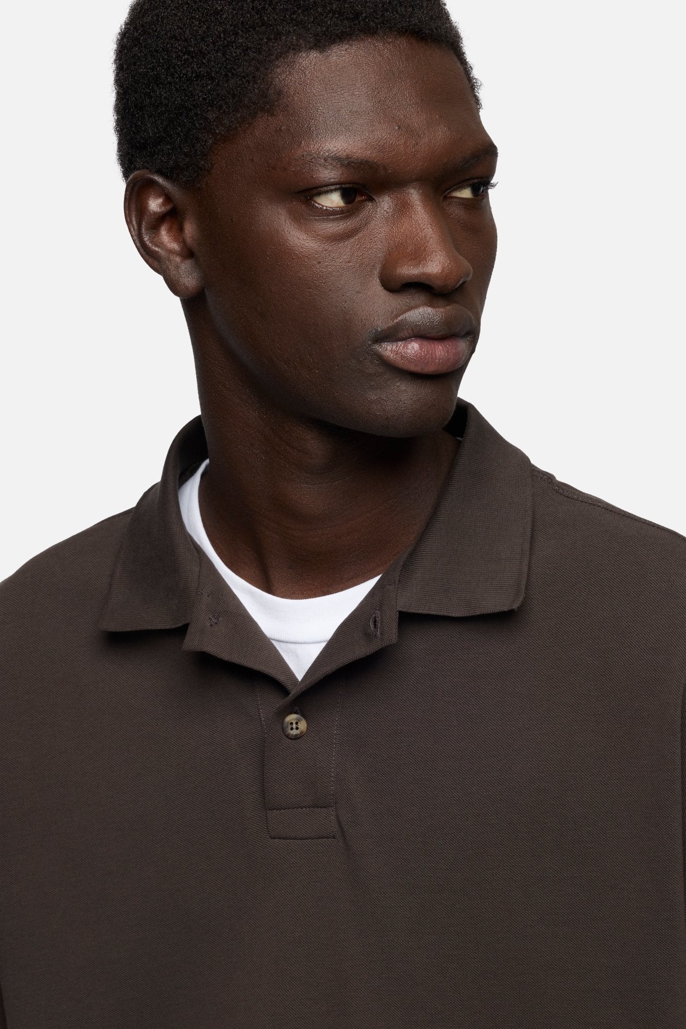 7-for-all-mankind-double-layer-polo-espresso-herren image 4