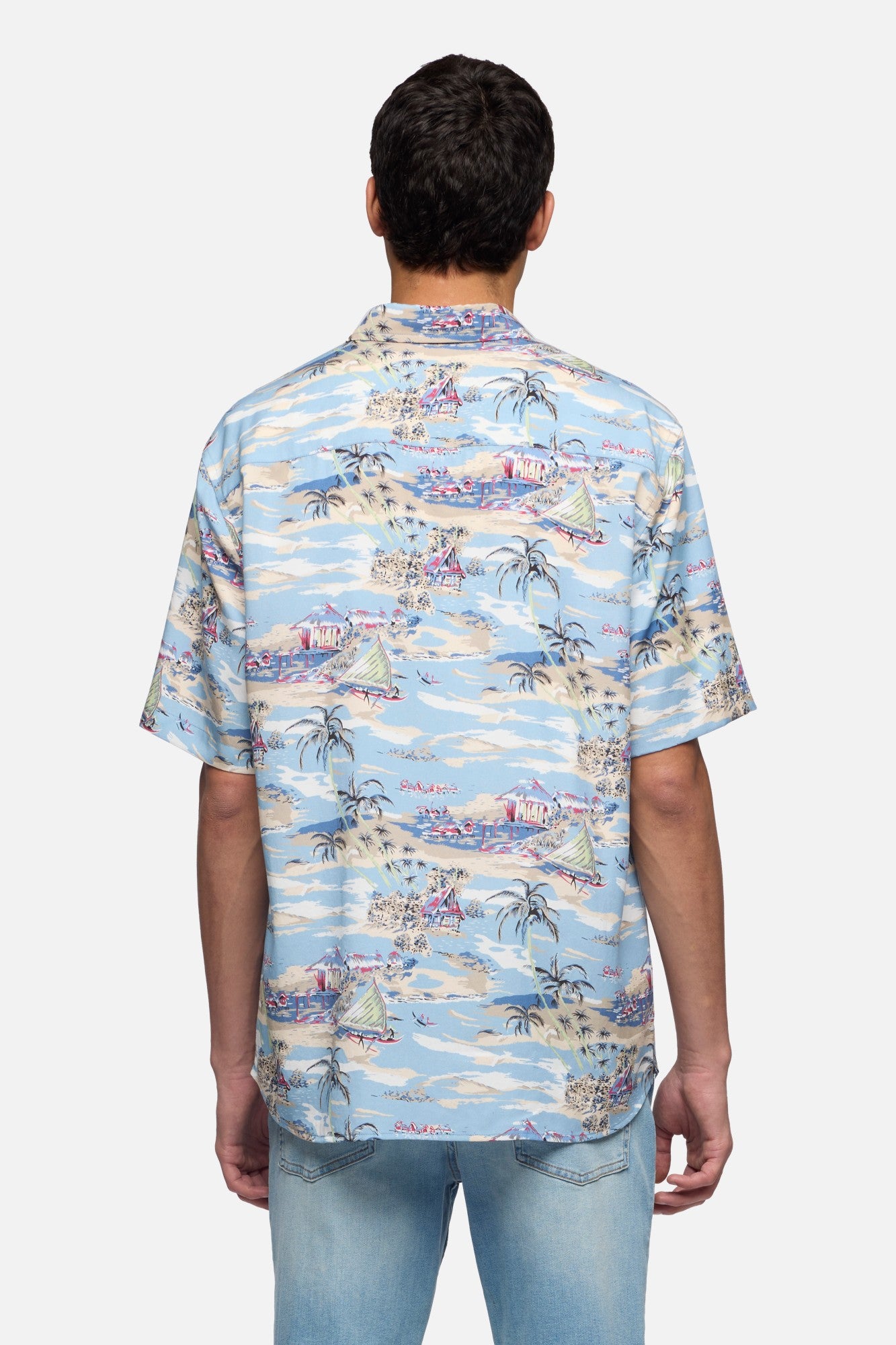 7-for-all-mankind-short-sleeve-button-up-shirt-fluid-aloha image 5