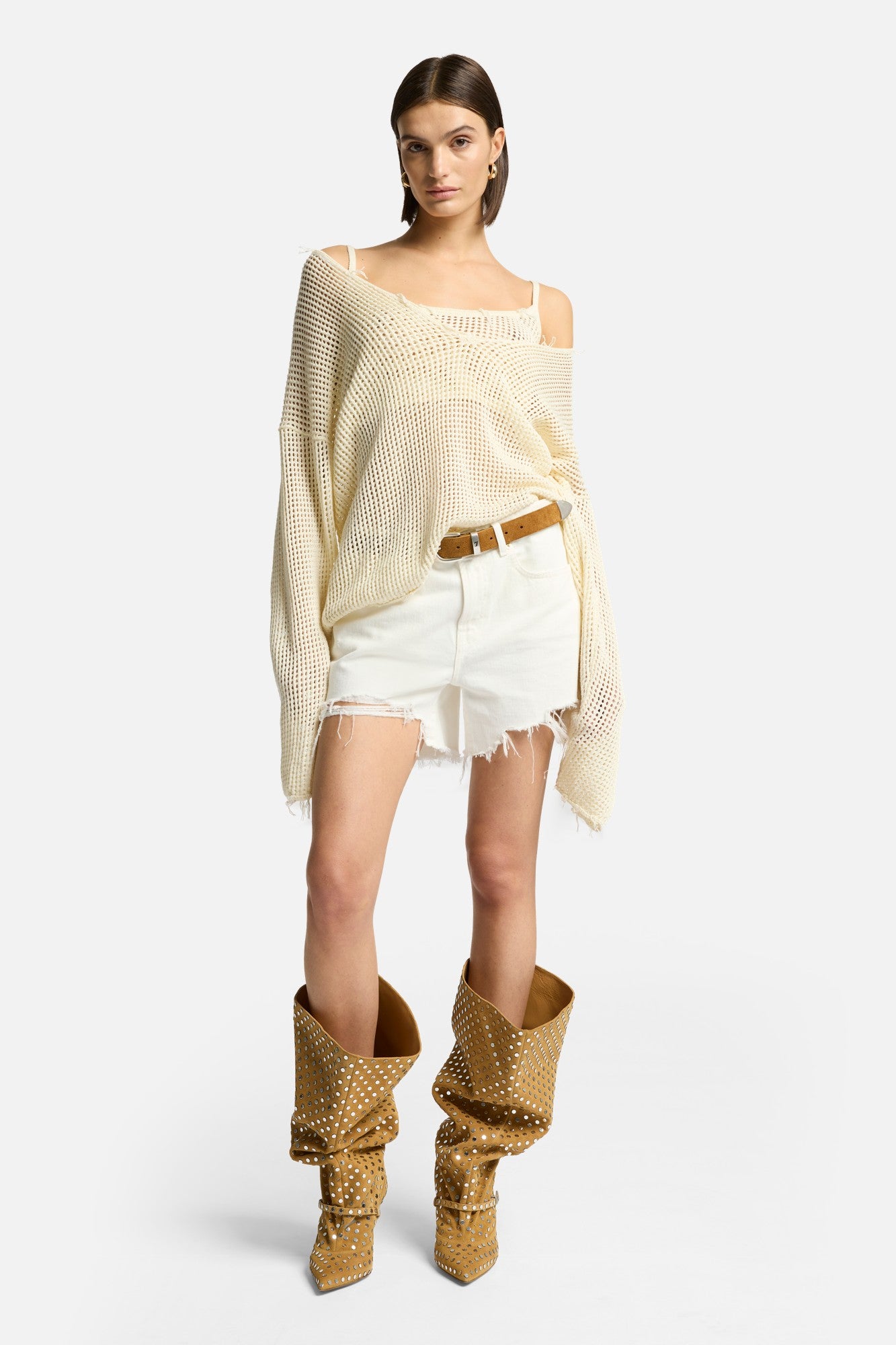 7-for-all-mankind-monroe-long-shorts-milky-way-wei image 2