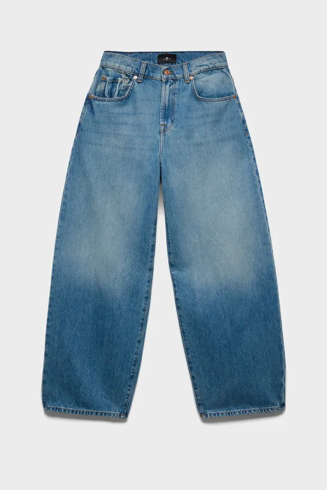 7-for-all-mankind-bonnie-curvilinear-skyfrost-damen-barrel-jeans image 1