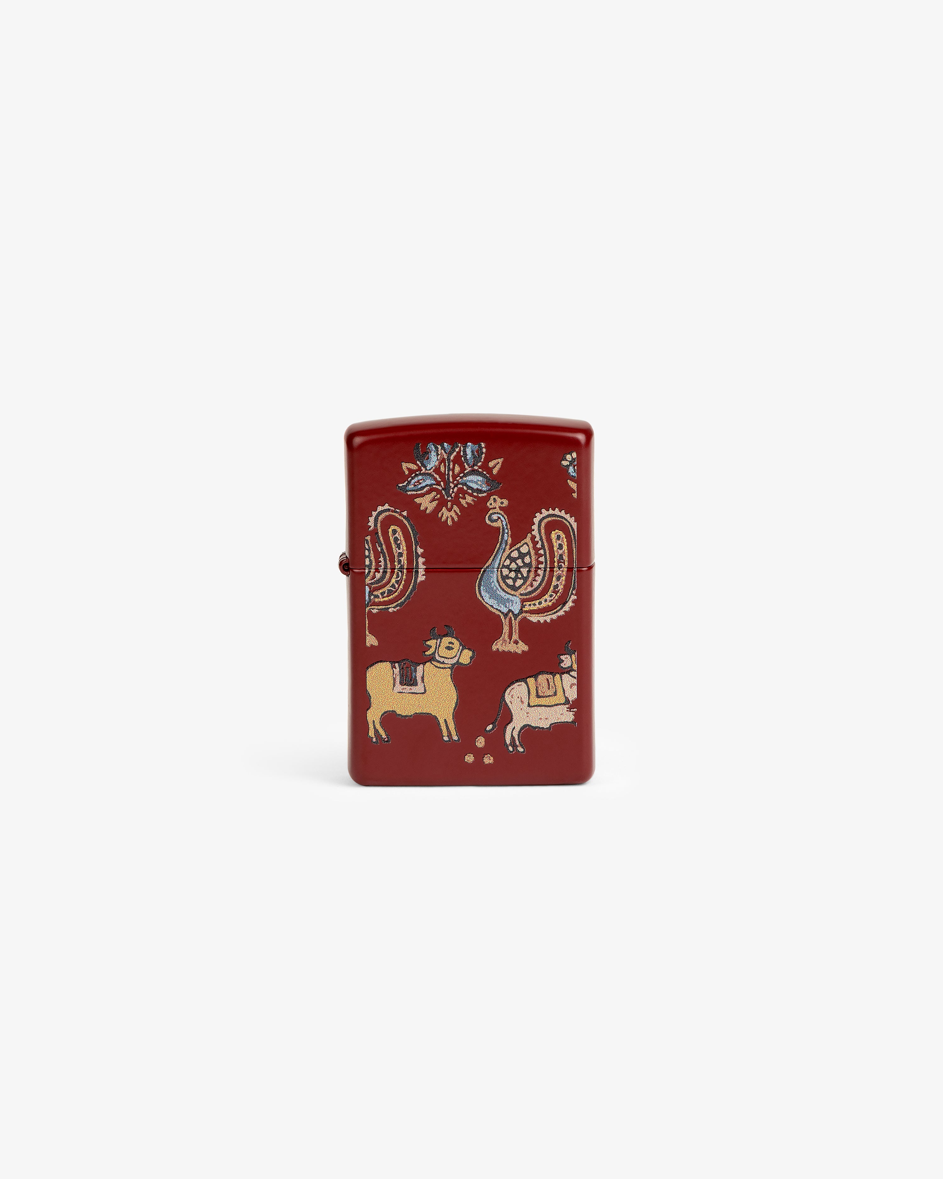 aim-leon-dore-graphic-zippo-lighter-metall-feuerzeug-multicolor image 2