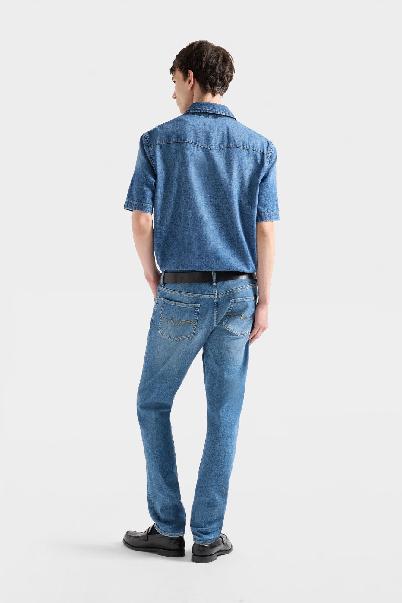 7-for-all-mankind-short-sleeve-regular-shirt-denim-canyon-herren-hemd image 5