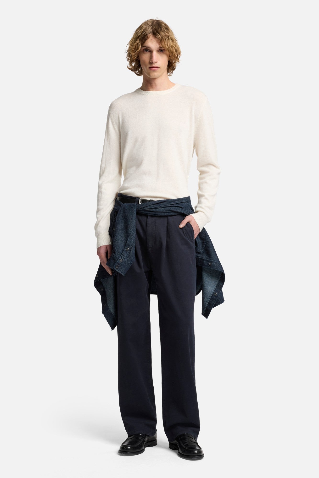7-for-all-mankind-comfort-twill-pleated-trouser-herren-hose-vulcan image 2