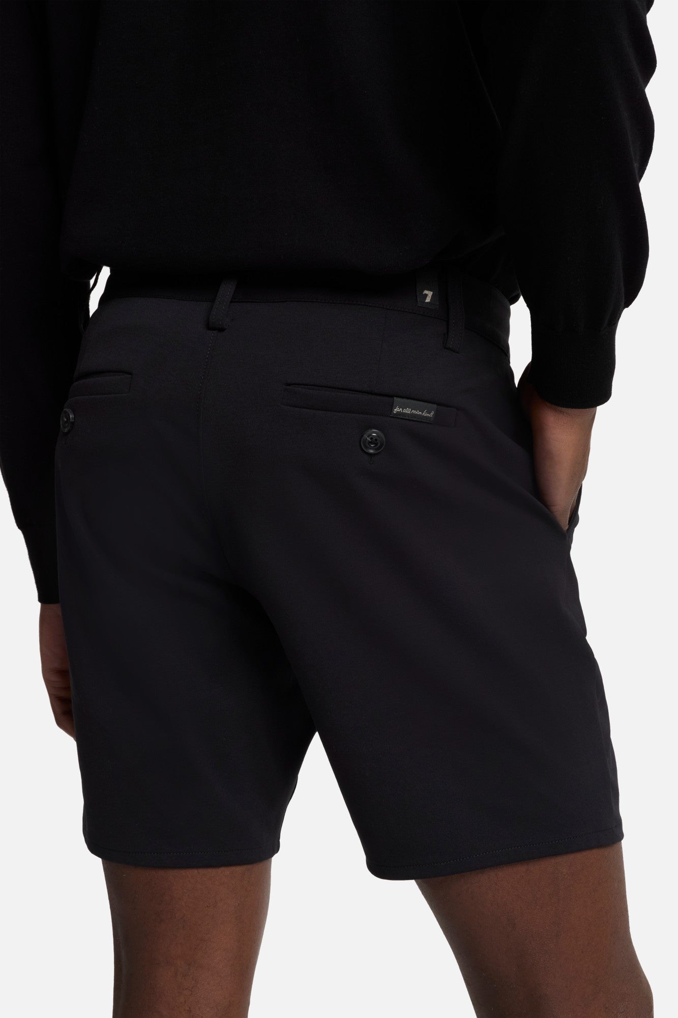 7-for-all-mankind-double-knit-shorts-black image 4