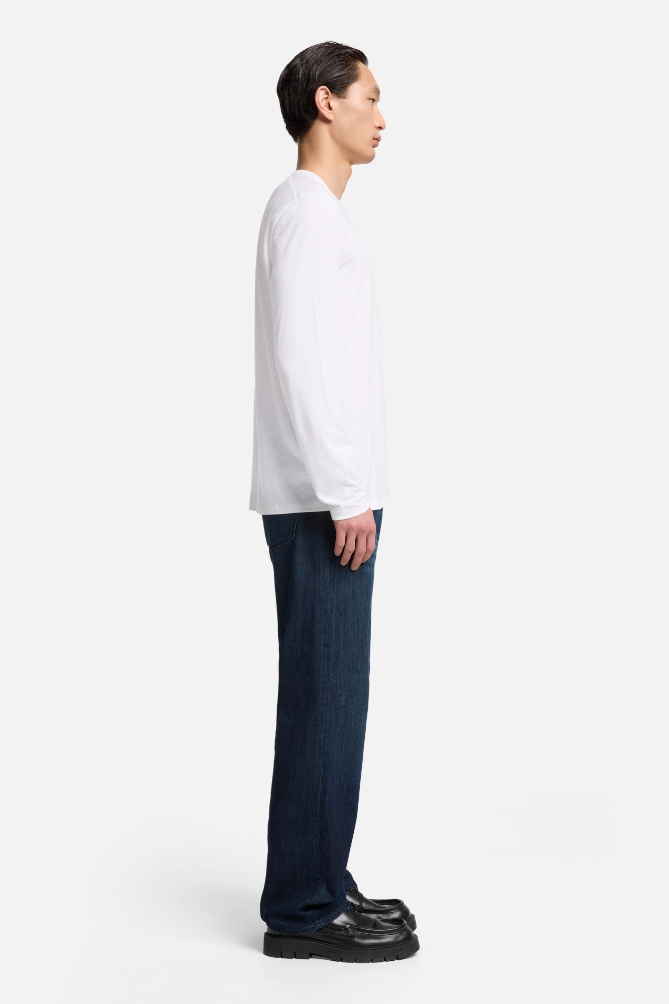 7-for-all-mankind-lyocell-crewneck-long-sleeve-tee-in-white image 6