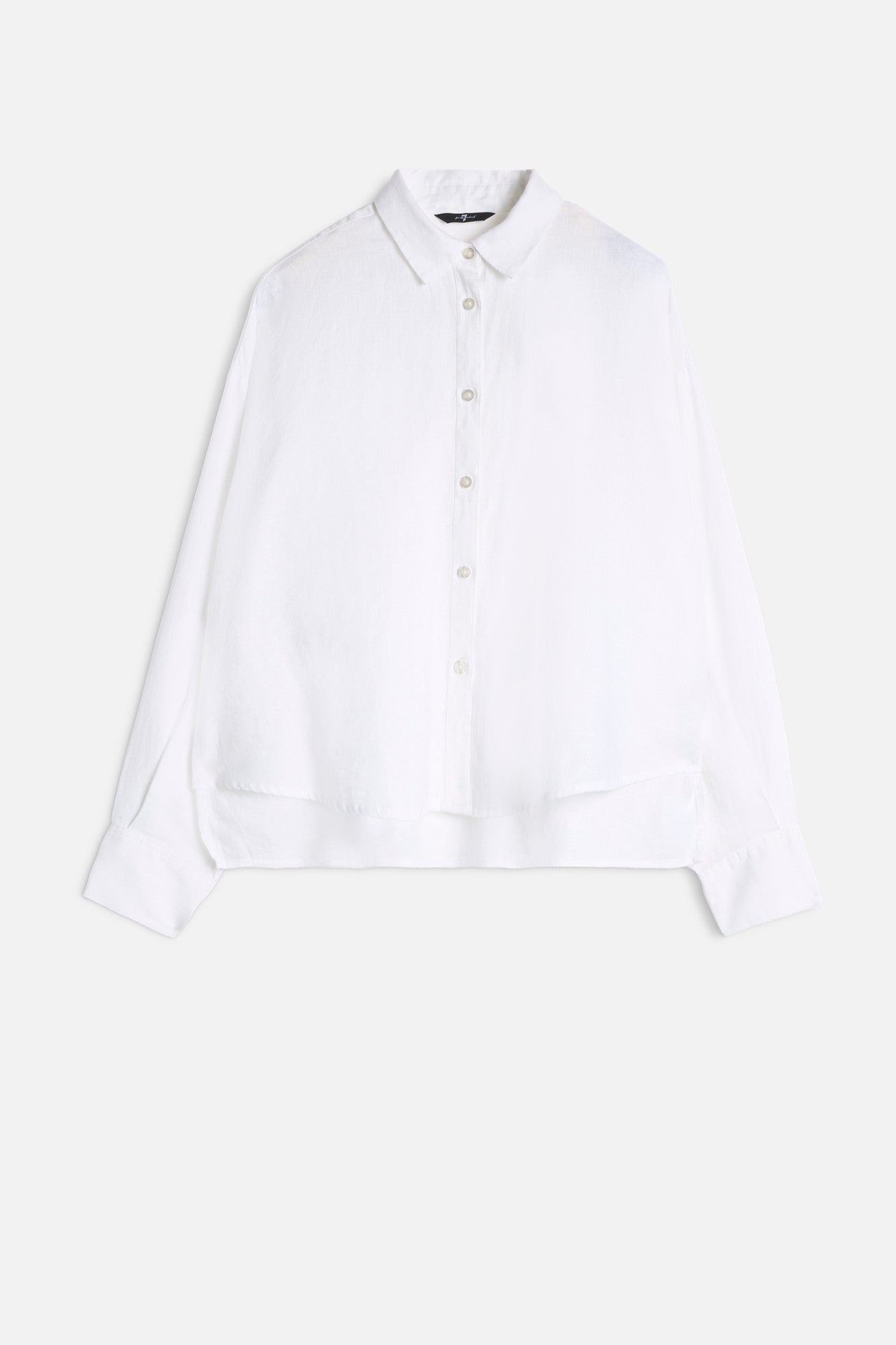 7-for-all-mankind-linen-cropped-hemd-optical-white image 1