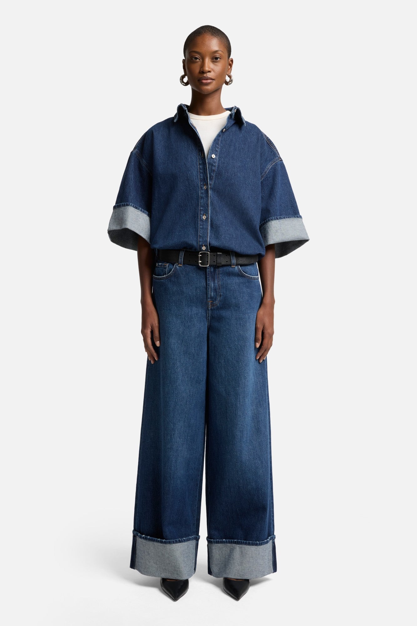 7-for-all-mankind-mankind-marie-wide-leg-jeans-damen-radar-cuffed image 2