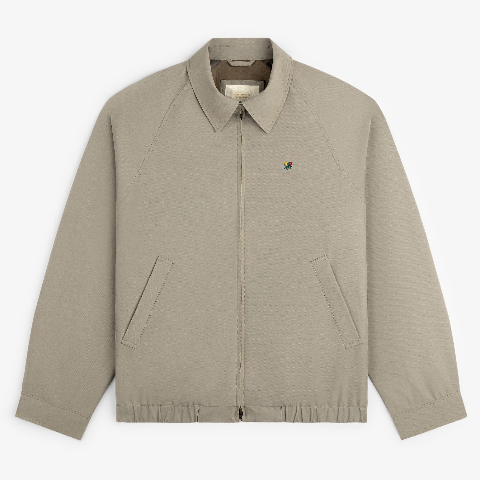 aim-leon-dore-crest-casual-jacke-taupe-cotton-nylon image 1