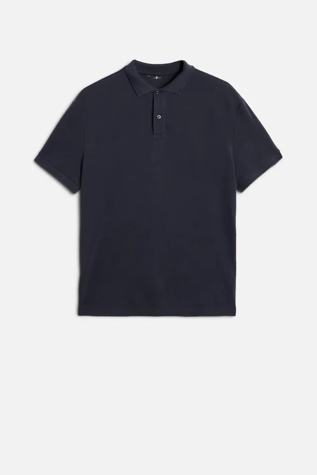 7-for-all-mankind-short-sleeve-polo-lyocell-navy-herren image 1