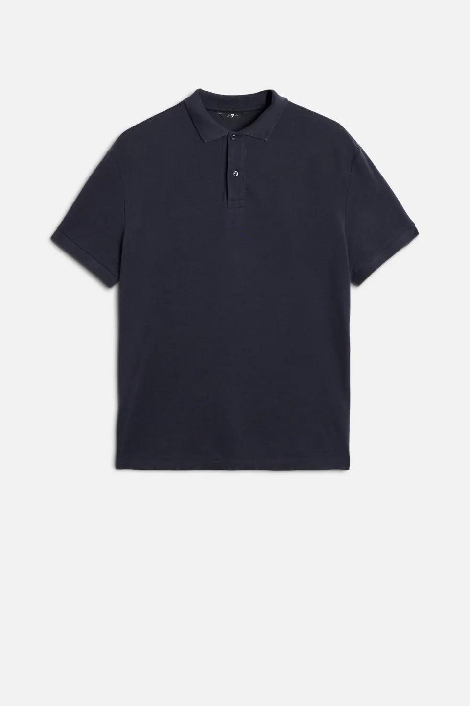 7-for-all-mankind-short-sleeve-polo-lyocell-navy-herren image 1