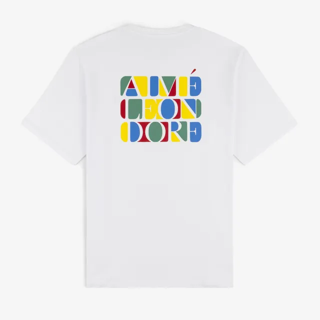 aim-leon-dore-stacked-logo-tee-wei image 1