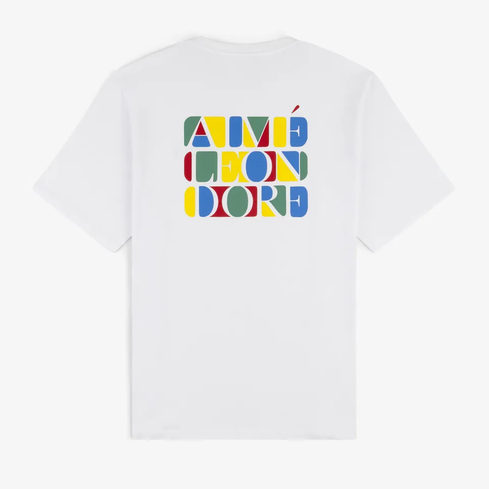 aim-leon-dore-stacked-logo-tee-wei image 1