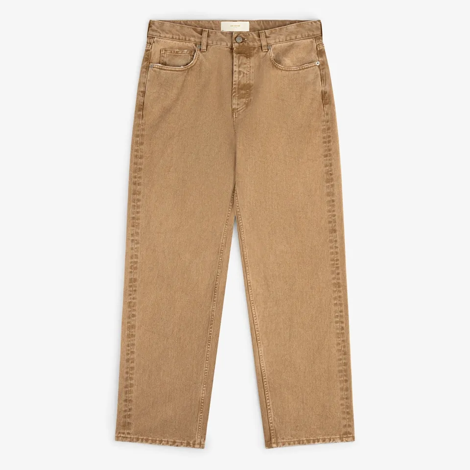 aim-leon-dore-ald-straight-fit-denim-tan-italienischer-denim image 1