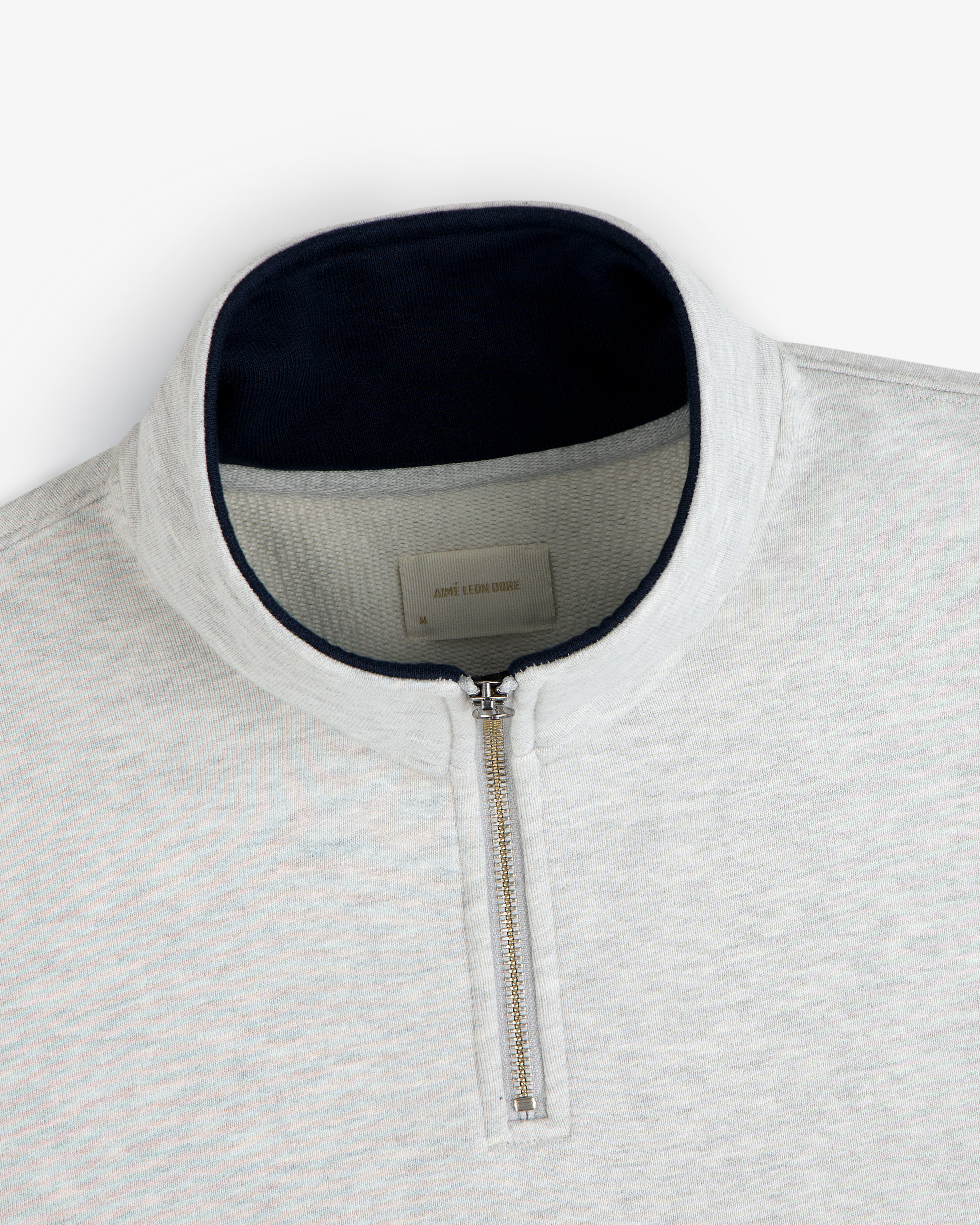 aim-leon-dore-souvenir-quarter-zip-sweatshirt-grau image 3