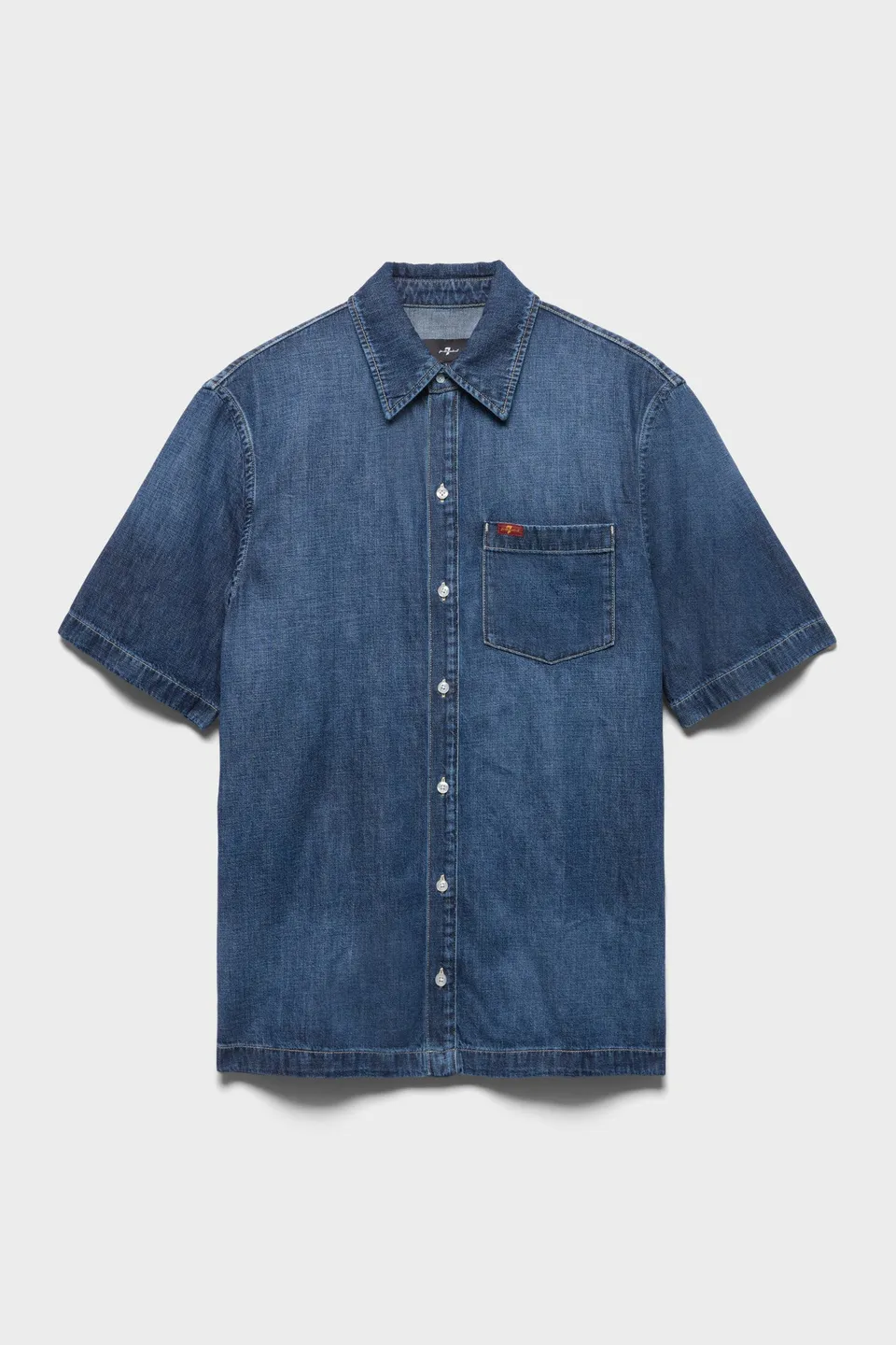 7-for-all-mankind-short-sleeve-regular-hemd-denim-duster-herren image 1
