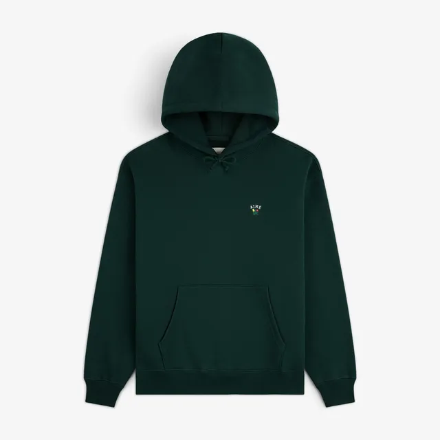aim-leon-dore-crest-hoodie-aus-schwerer-baumwolle-gr-n image 1