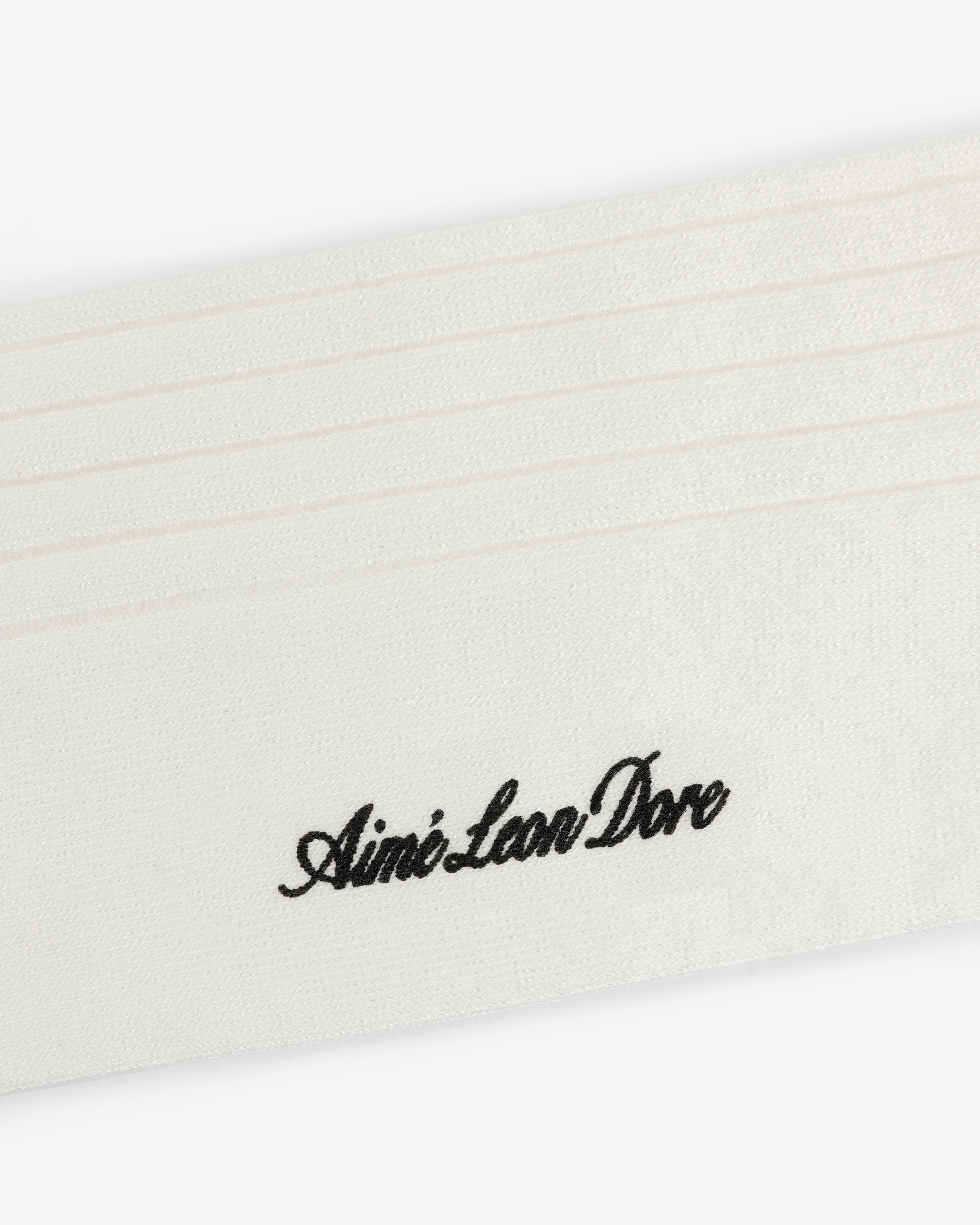 aim-leon-dore-dress-sock-unisex-socken-cream image 3