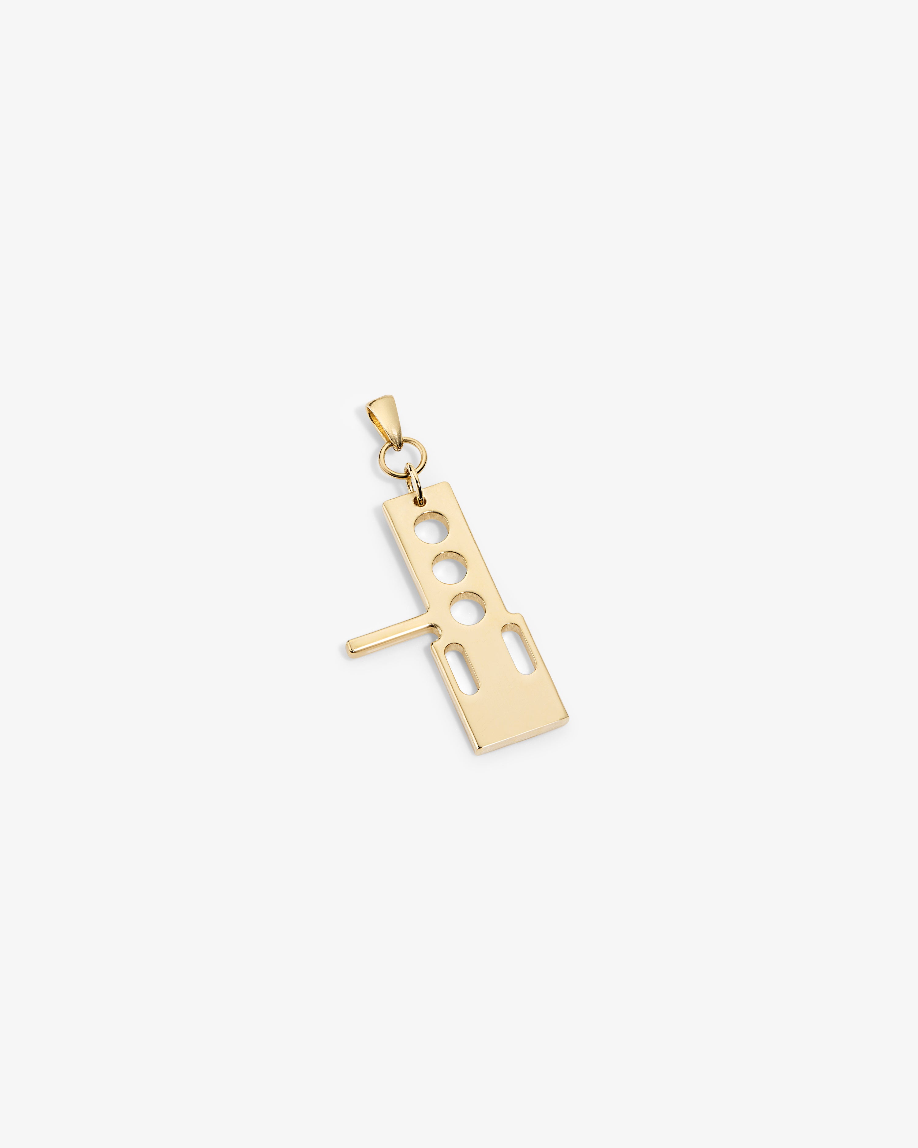 aim-leon-dore-ald-technics-14kt-gold-anh-nger-pendant image 2
