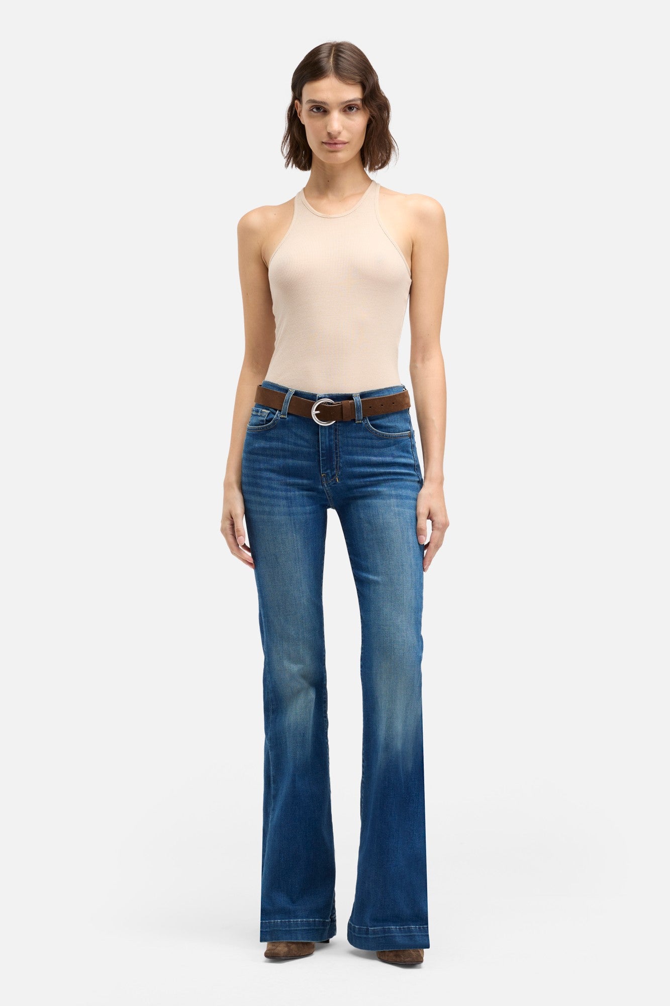 7-for-all-mankind-dojo-authentic-blue-malmo-damen-jeans-flared image 2