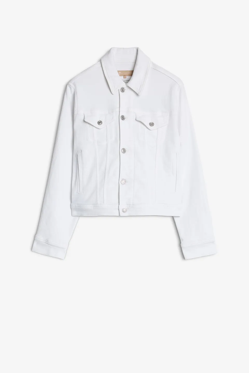 7-for-all-mankind-classic-trucker-jacke-luxe-vintage-soleil image 1