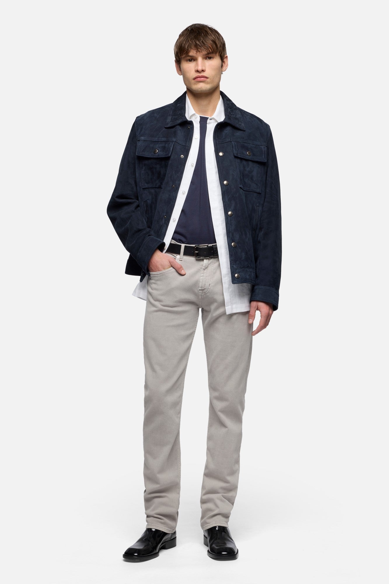 7-for-all-mankind-utility-shirt-baumwolle-leinen-wei-herren image 2