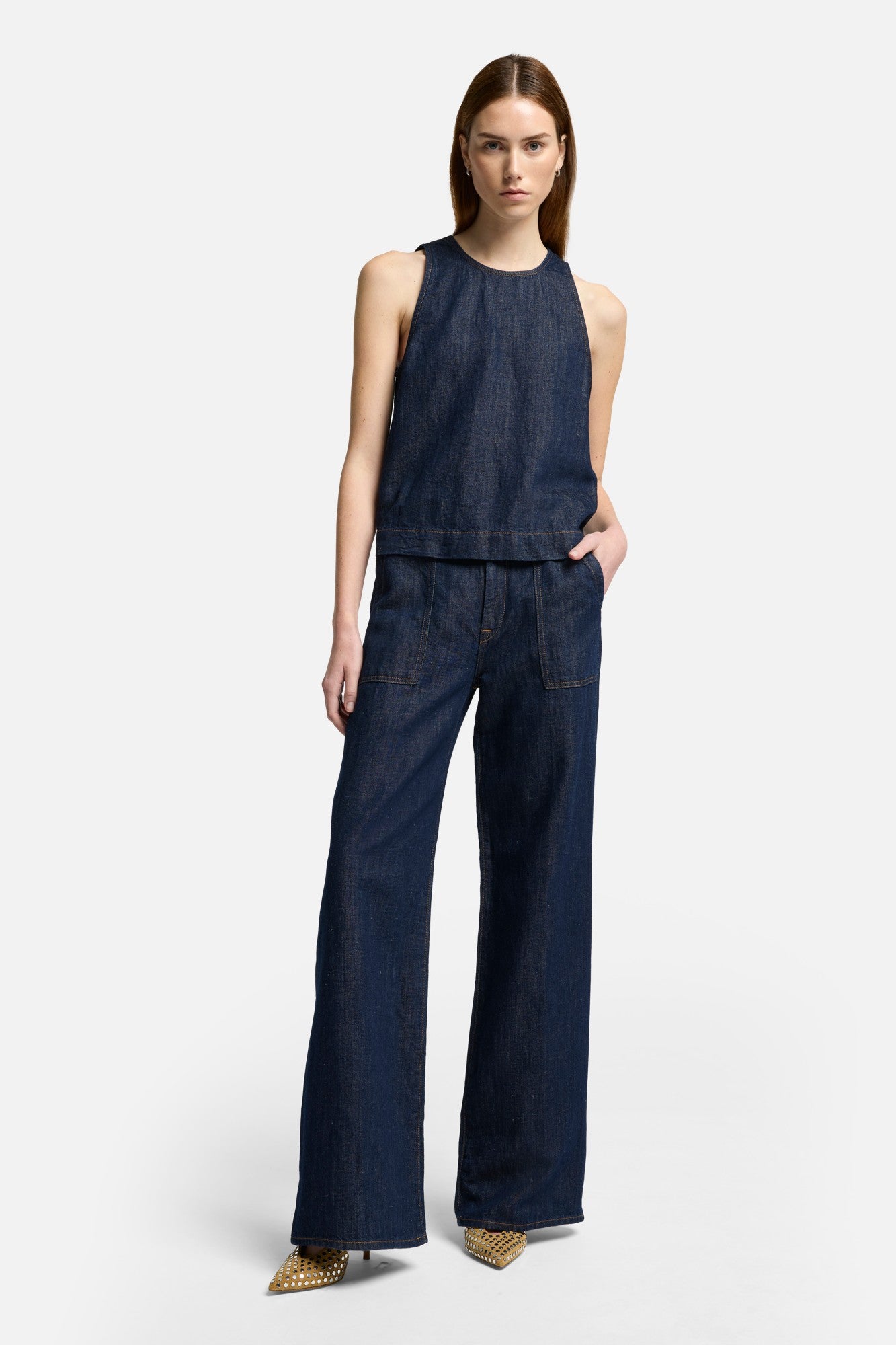 7-for-all-mankind-indigo-linen-lotta-wide-leg-jeans-blueberry-damen image 2