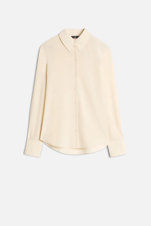 7-for-all-mankind-long-sleeve-silk-blouse-bluse-sand image 1