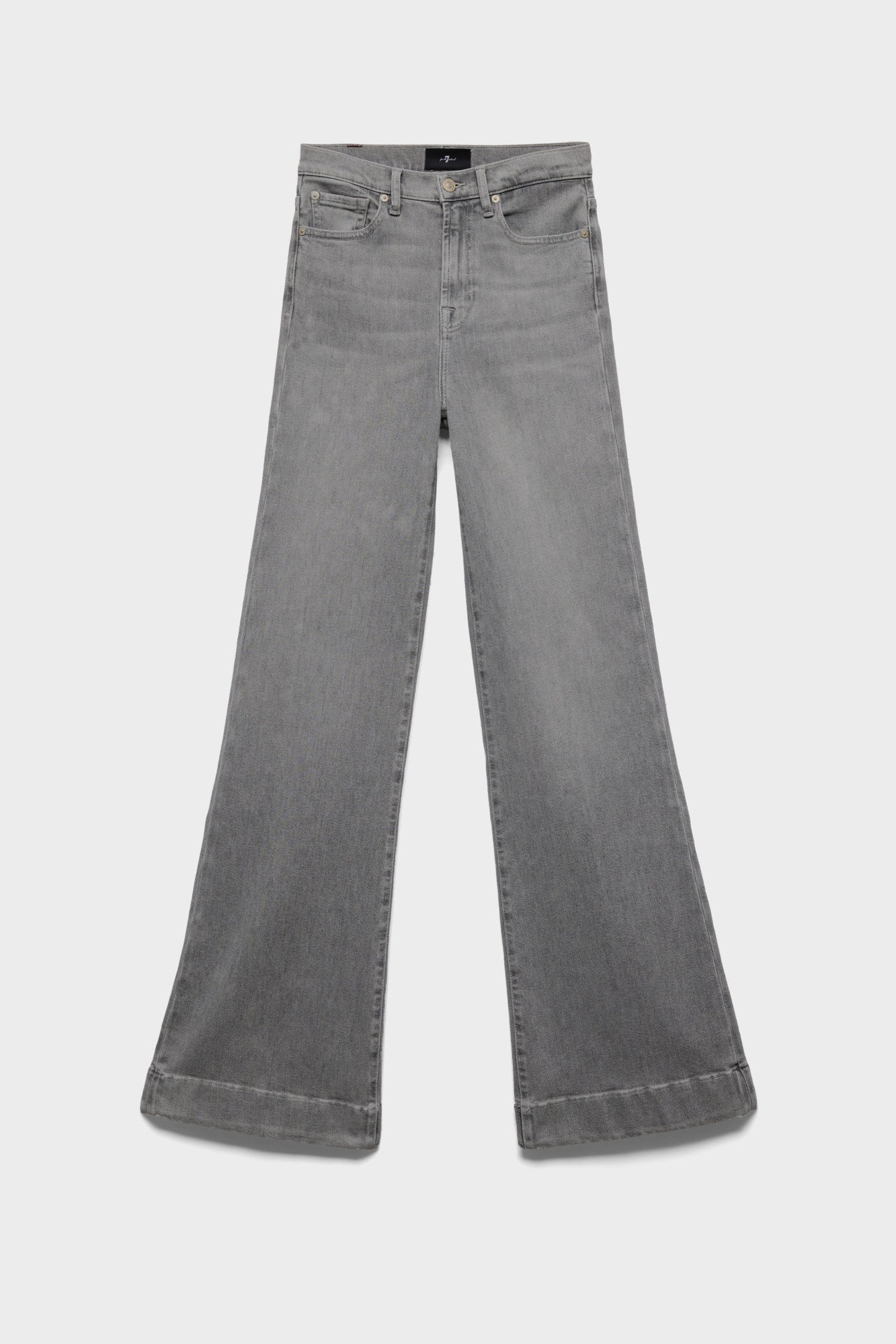 7-for-all-mankind-modern-dojo-flare-jeans-silver-wash image 1