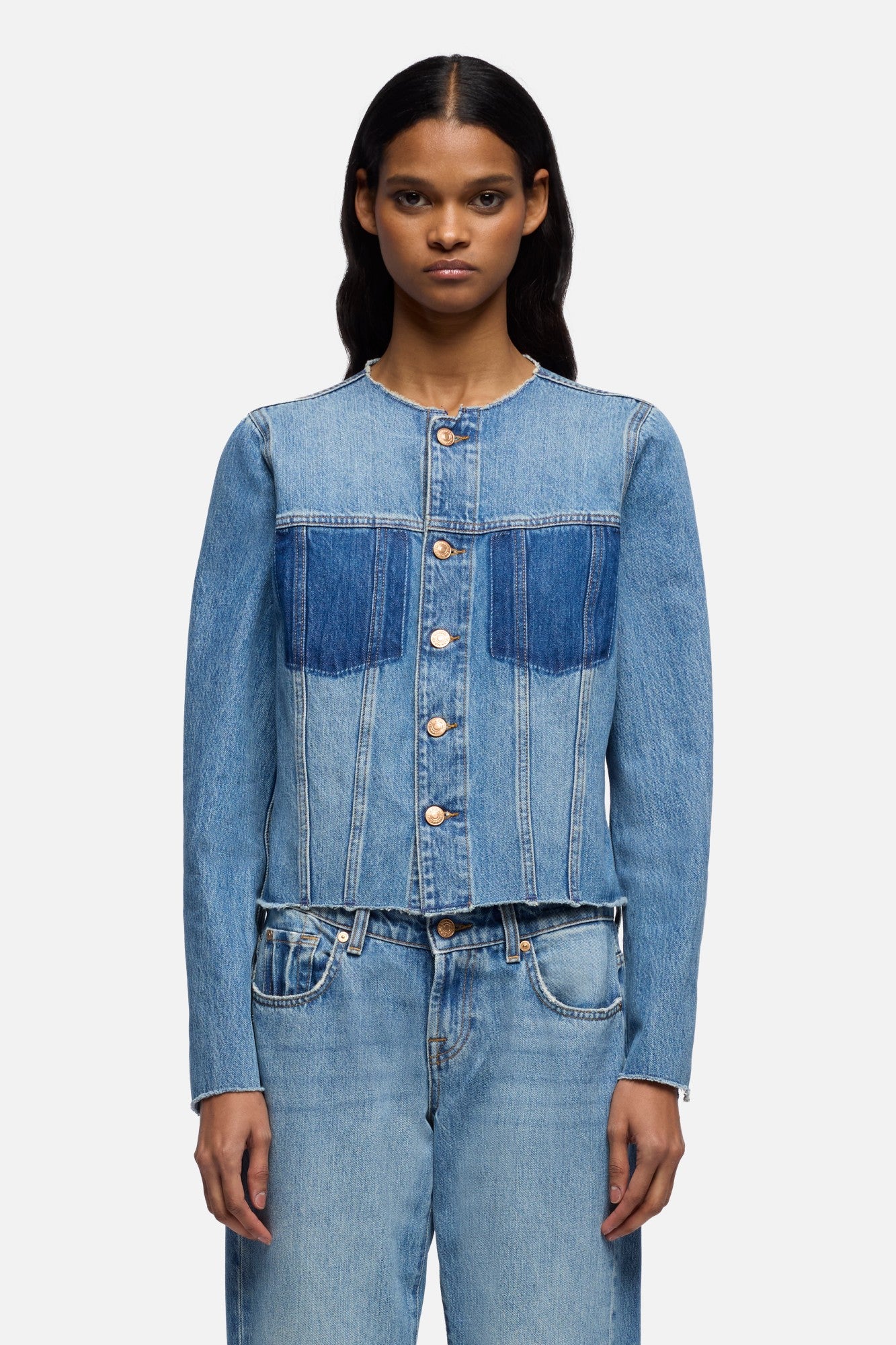 7-for-all-mankind-vicky-jacket-rigid-shadowcrest-damen image 3