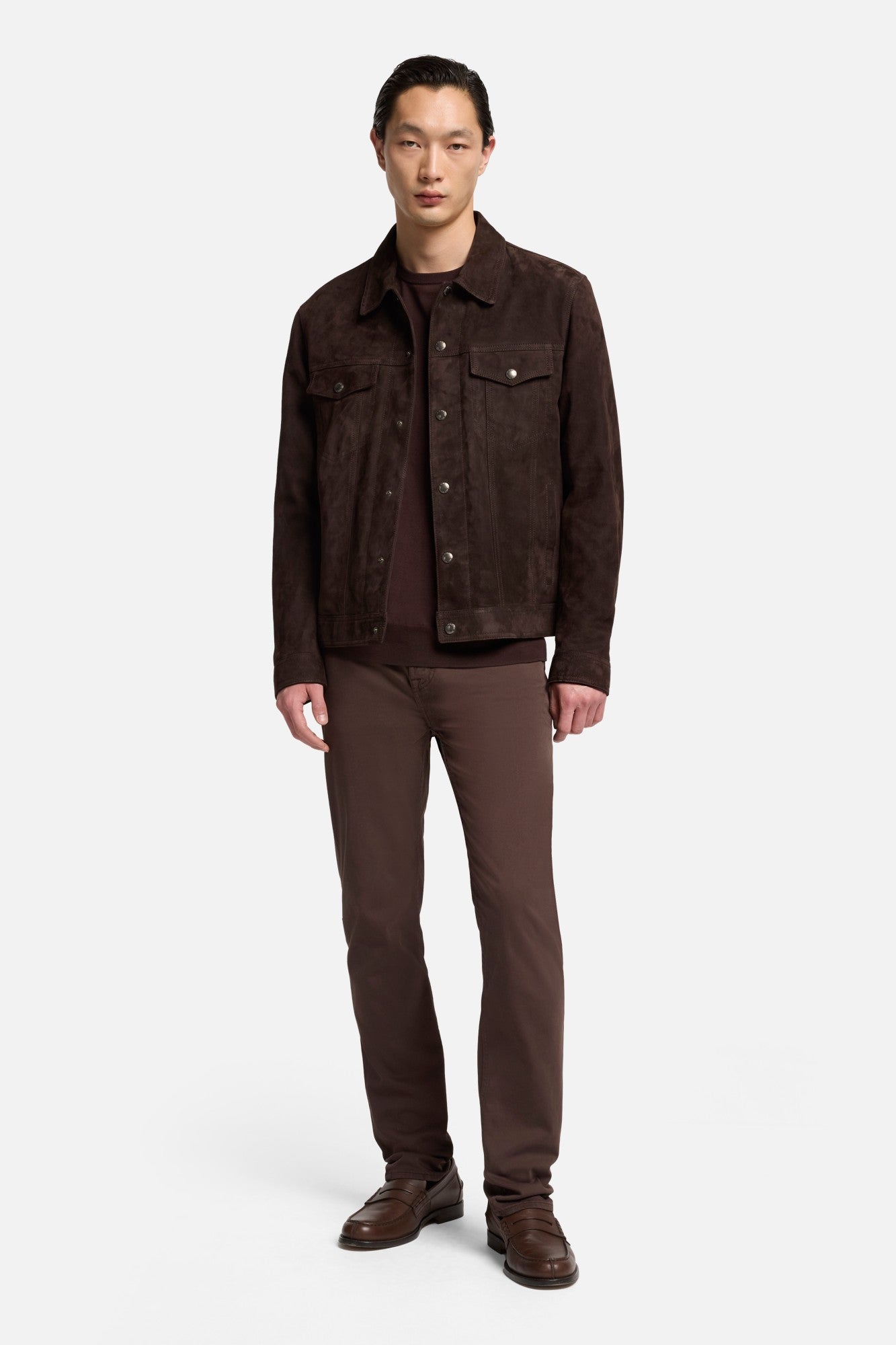 7-for-all-mankind-suede-trucker-jacket-herren-coffee-bean image 2