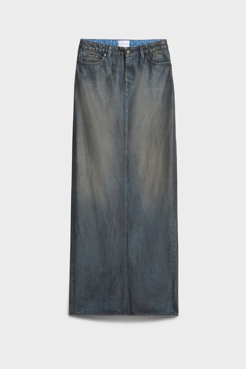7-for-all-mankind-full-length-jeansrock-nolita-damen-maxirock image 1
