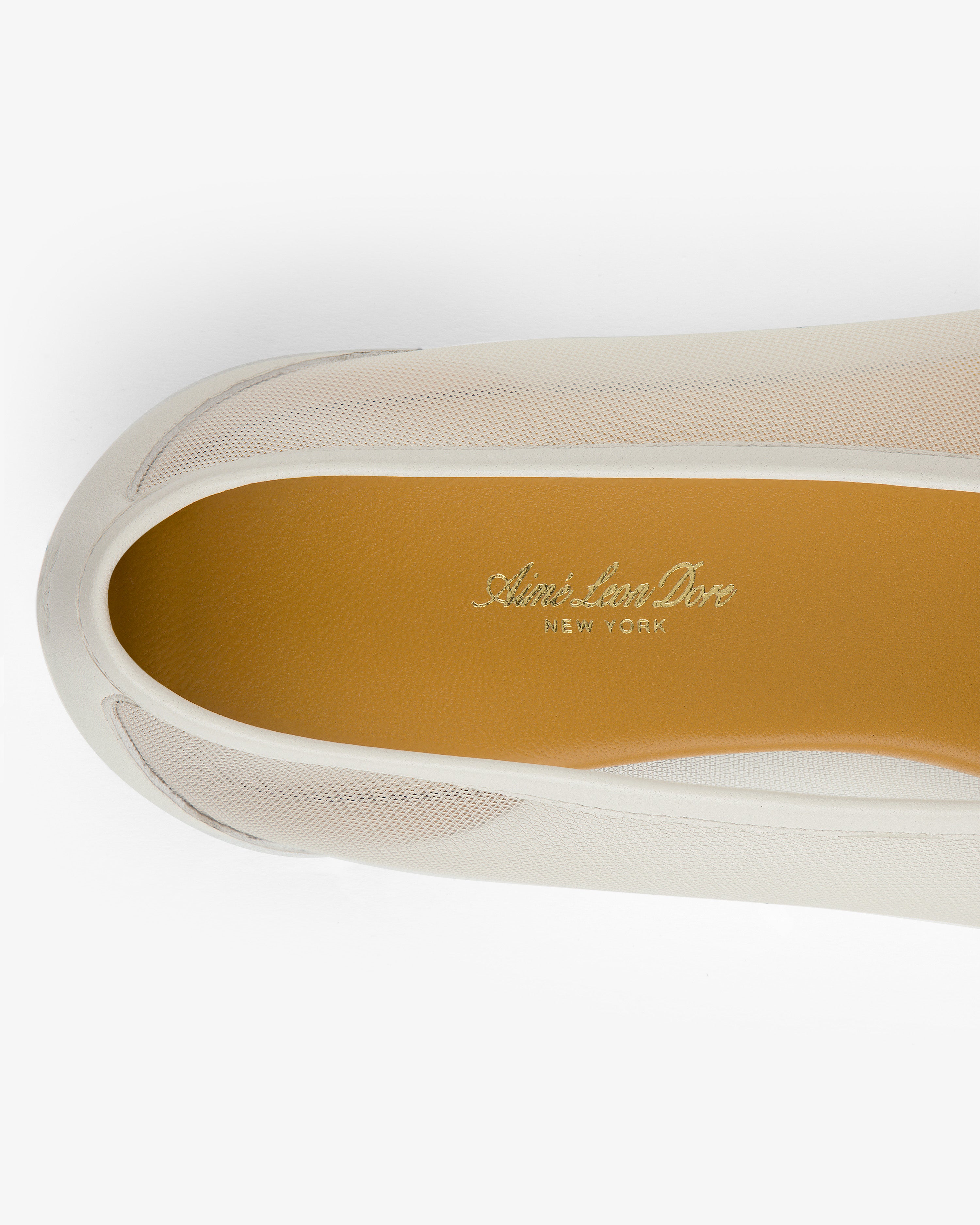 aim-leon-dore-mesh-ballet-flat-cream-damen image 8