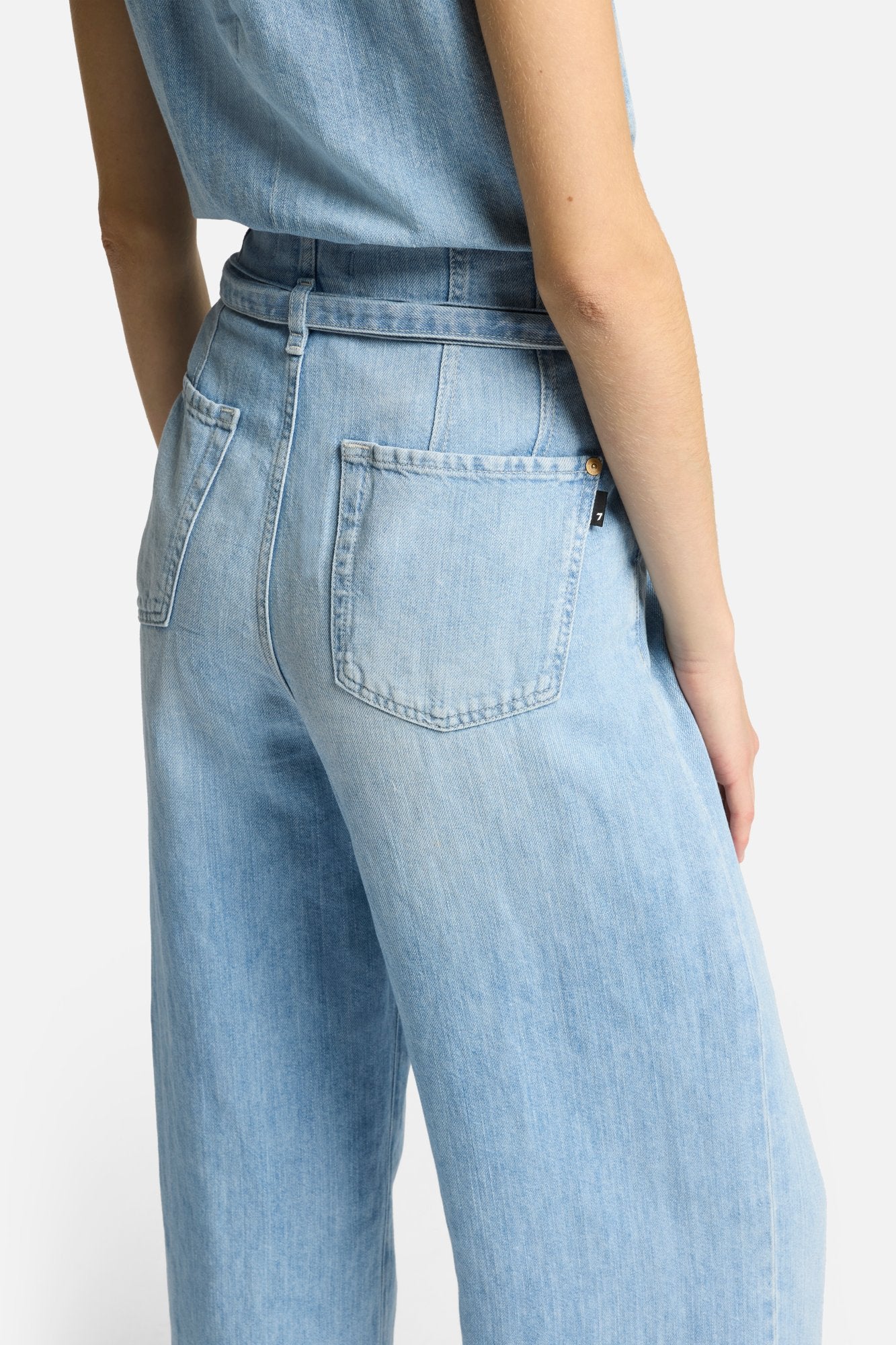 7-for-all-mankind-indigo-linen-belted-wide-leg-hose-kansas-damen image 7