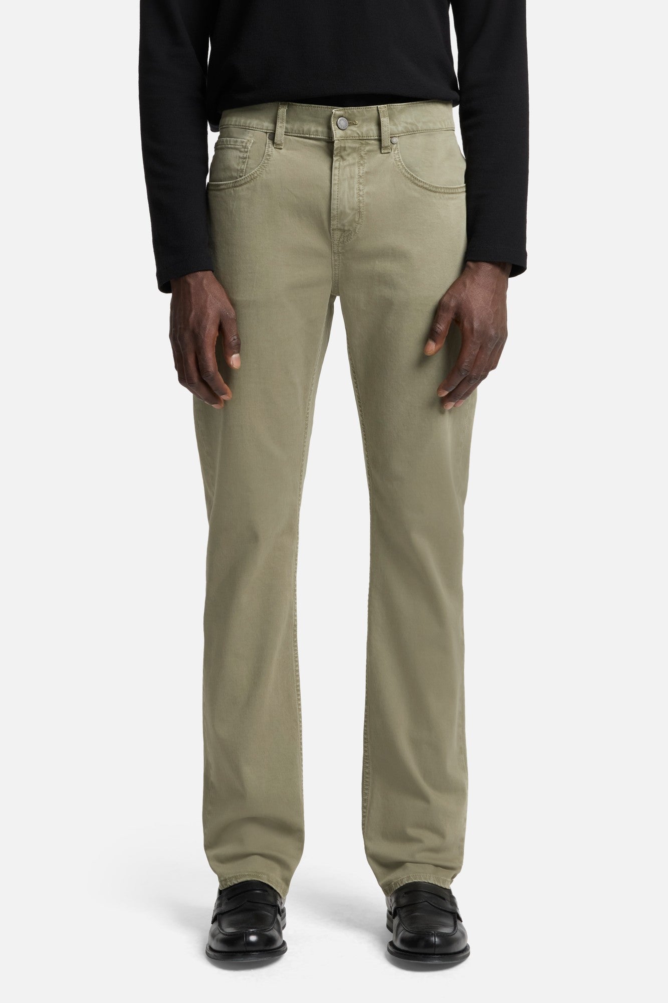 7-for-all-mankind-comfort-sateen-the-straight-straight-hose-olive image 3