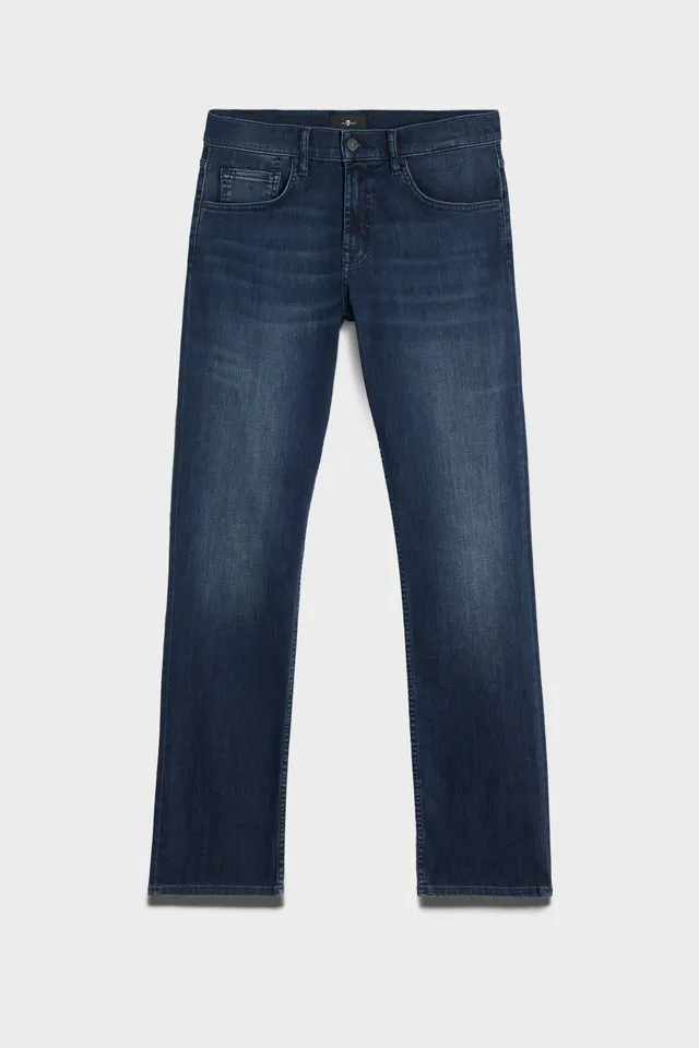 7-for-all-mankind-the-straight-dark-blue-herren-jeans image 1