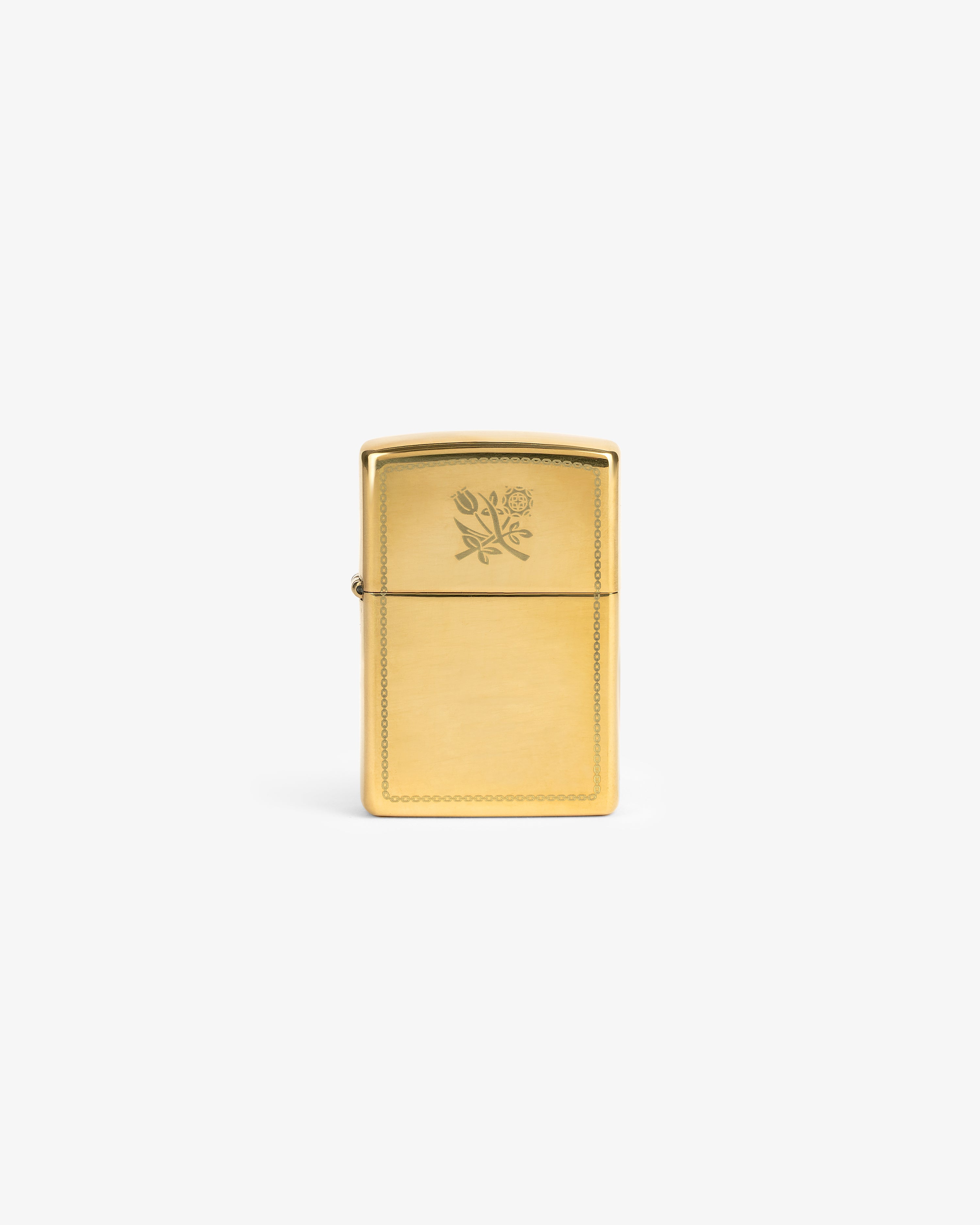 aim-leon-dore-graphic-zippo-lighter-gold image 2