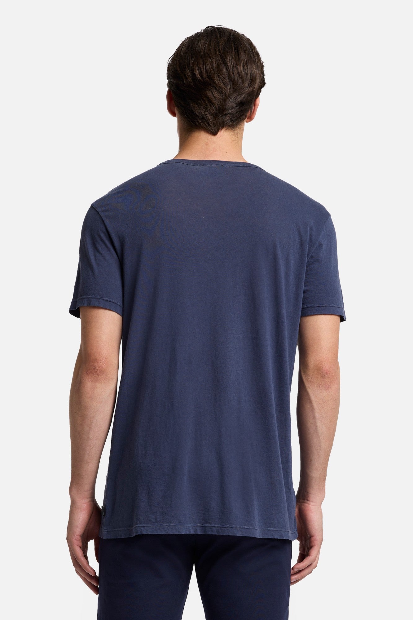 7-for-all-mankind-featherweight-cotton-tee-navy-herren-t-shirt image 4