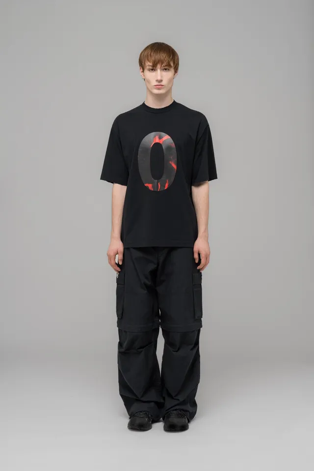 032c-obsessions-t-shirt-regular-fit-shirt-aus-bio-baumwolle-in-washed-black image 1