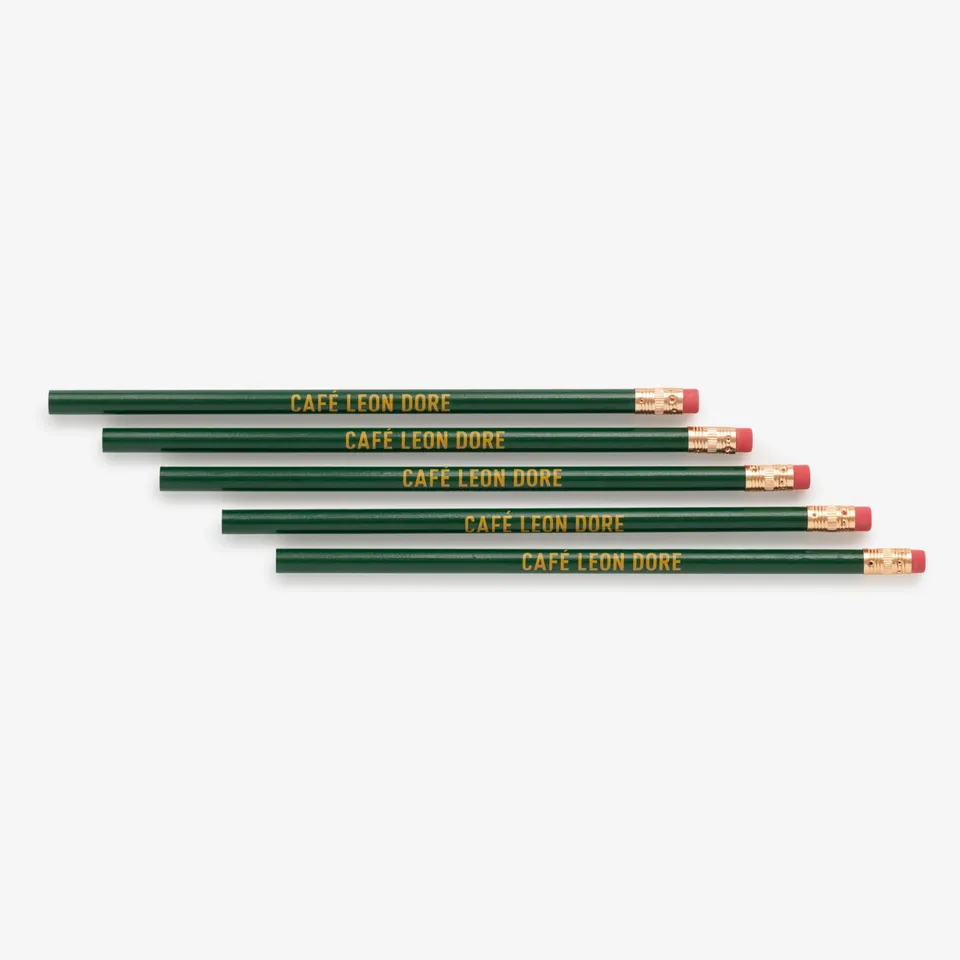 aim-leon-dore-caf-leon-dore-pencil-pack-5er-holz image 1