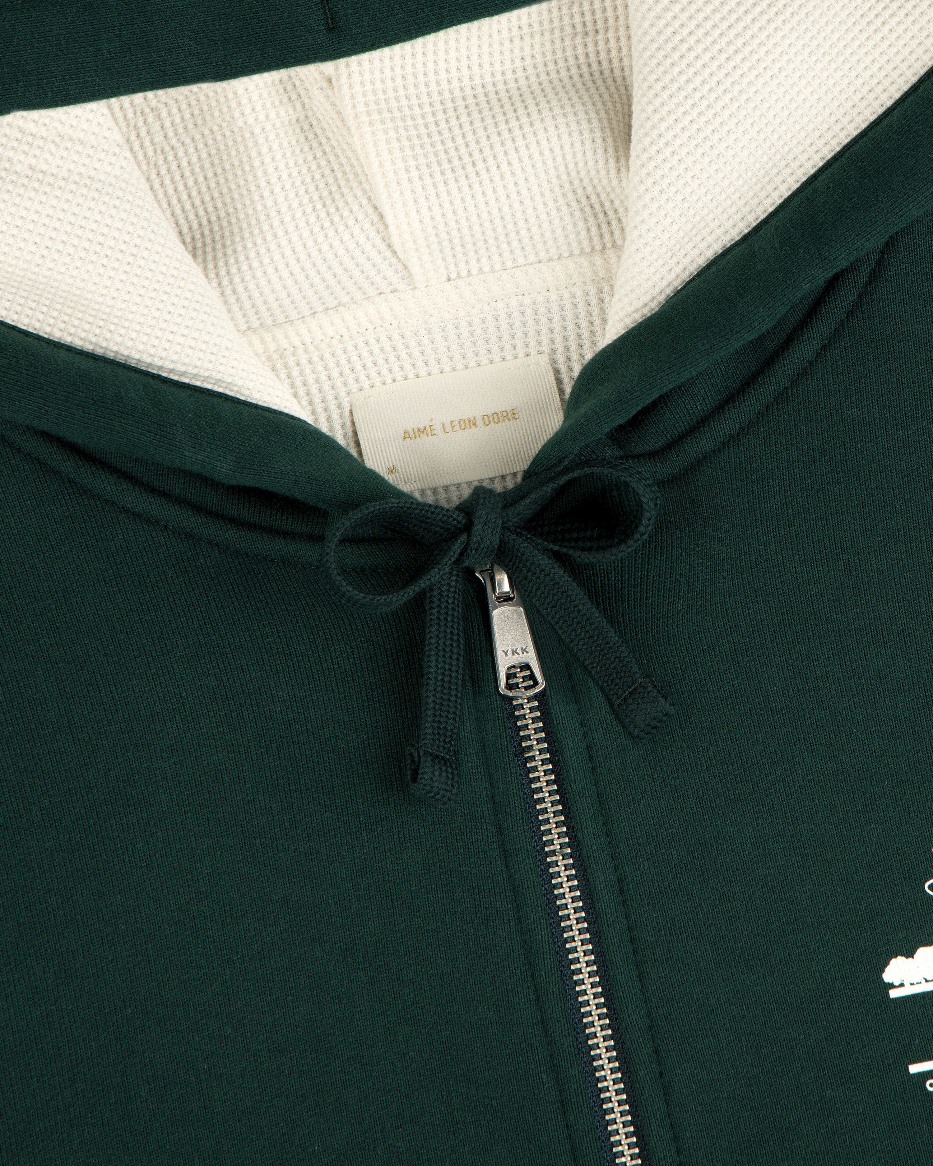 aim-leon-dore-unisphere-waffle-full-zip-hoodie-gr-n image 4
