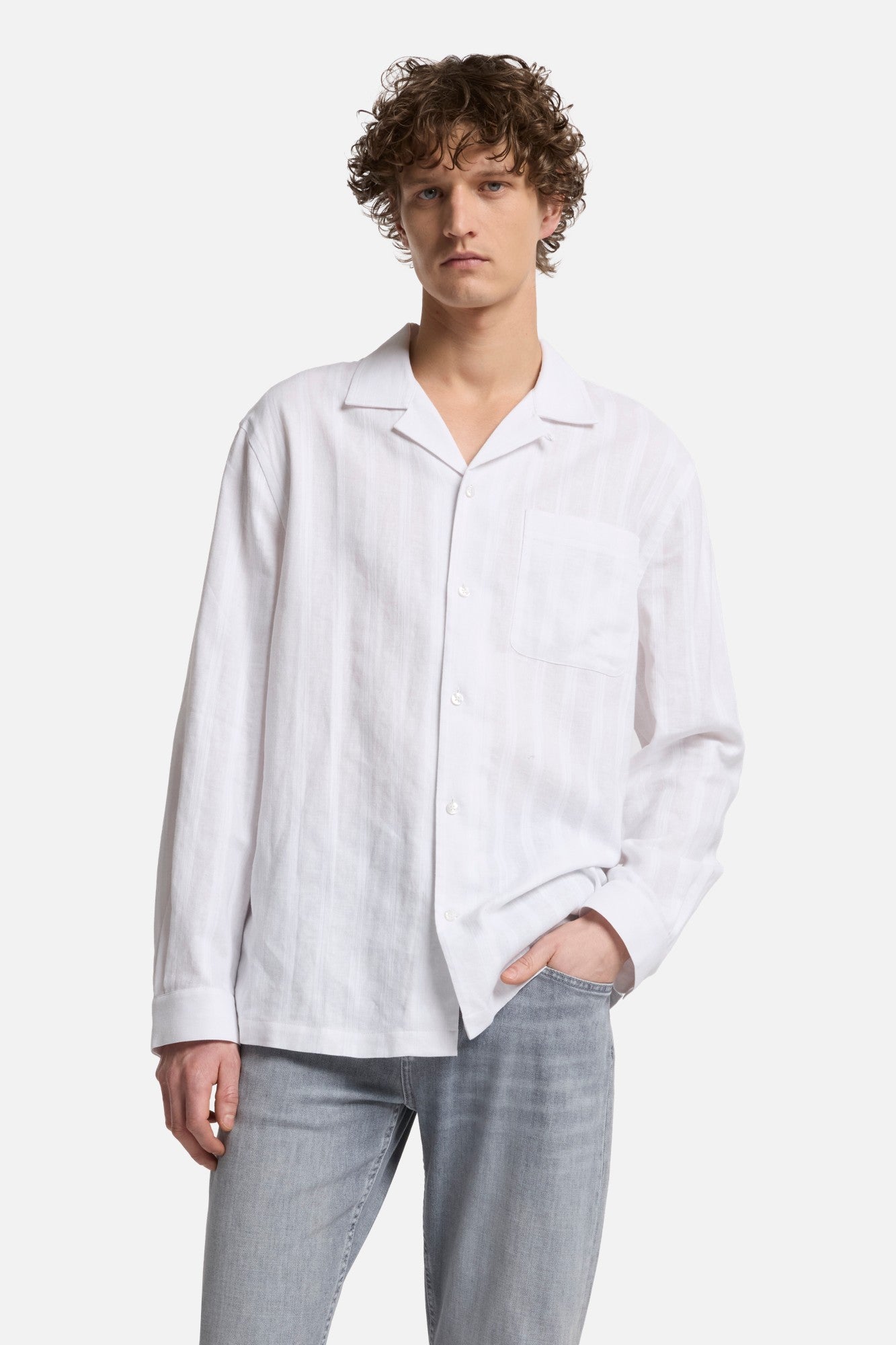 7-for-all-mankind-linen-blend-camp-shirt-herren-white-long-sleeve image 3